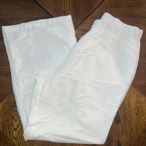White Linen Pants